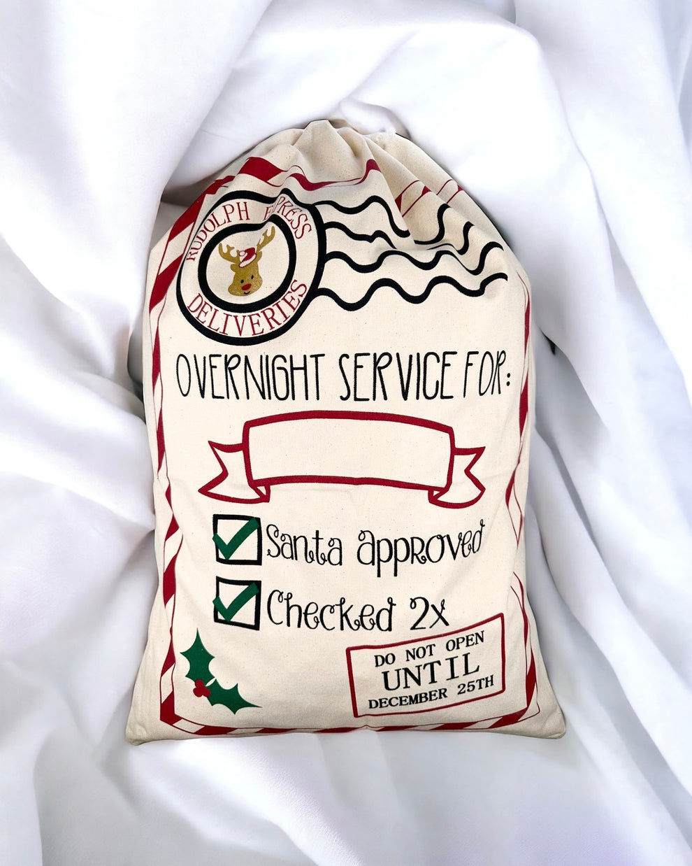 Personalised Christmas Sack