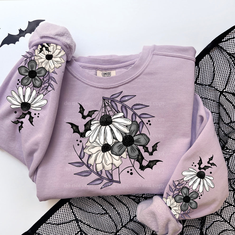 Bats & Purple Florals