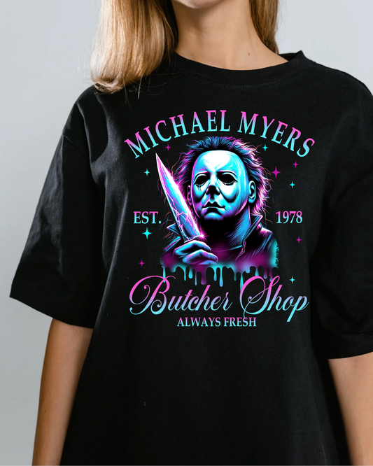 Halloween brights oversized tee