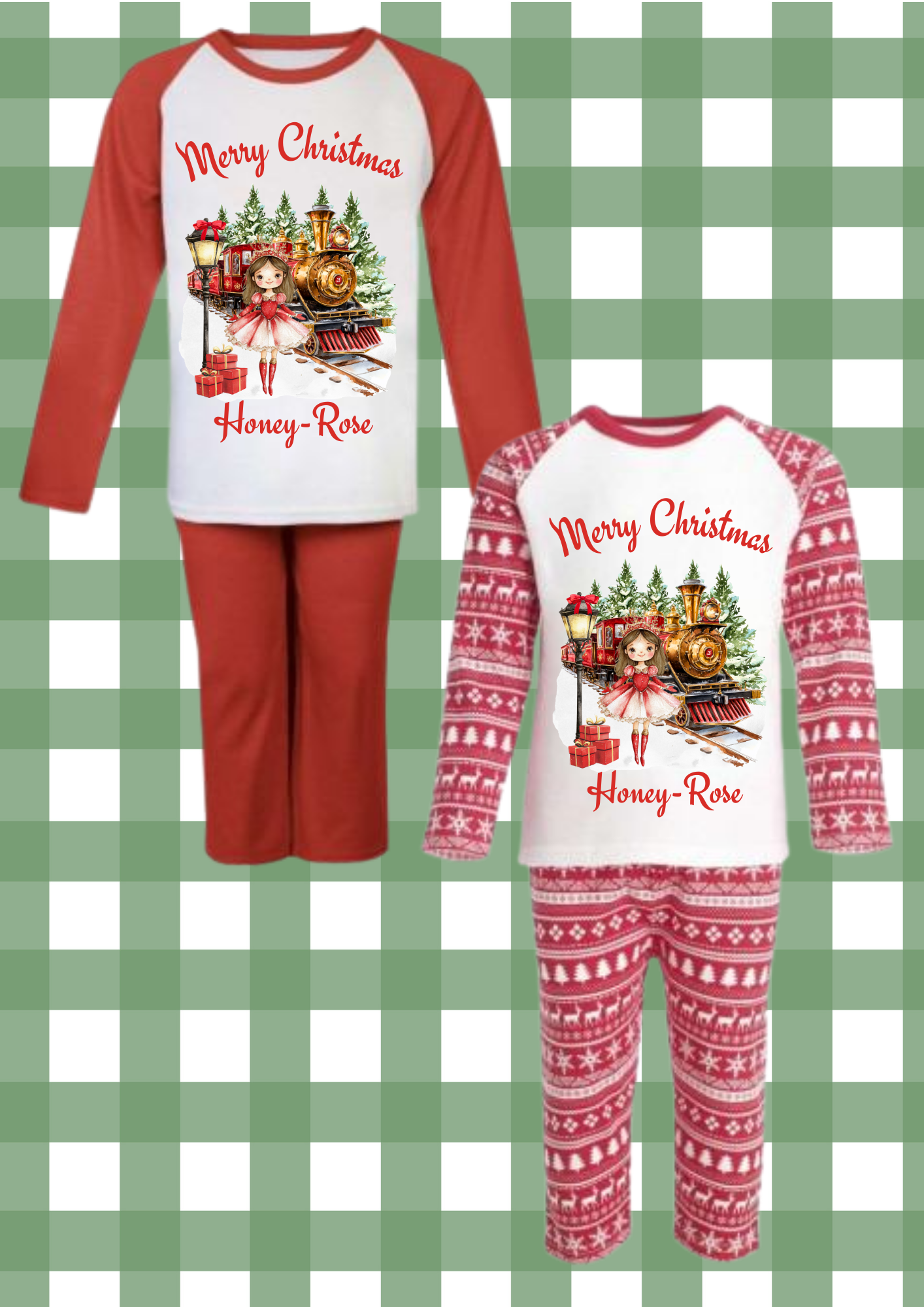 Red Pjs Collection Older Children