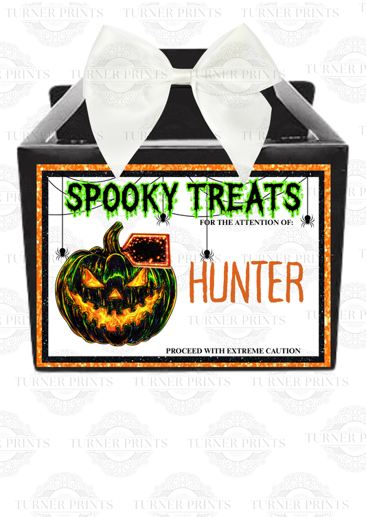 Halloween Treat Boxes