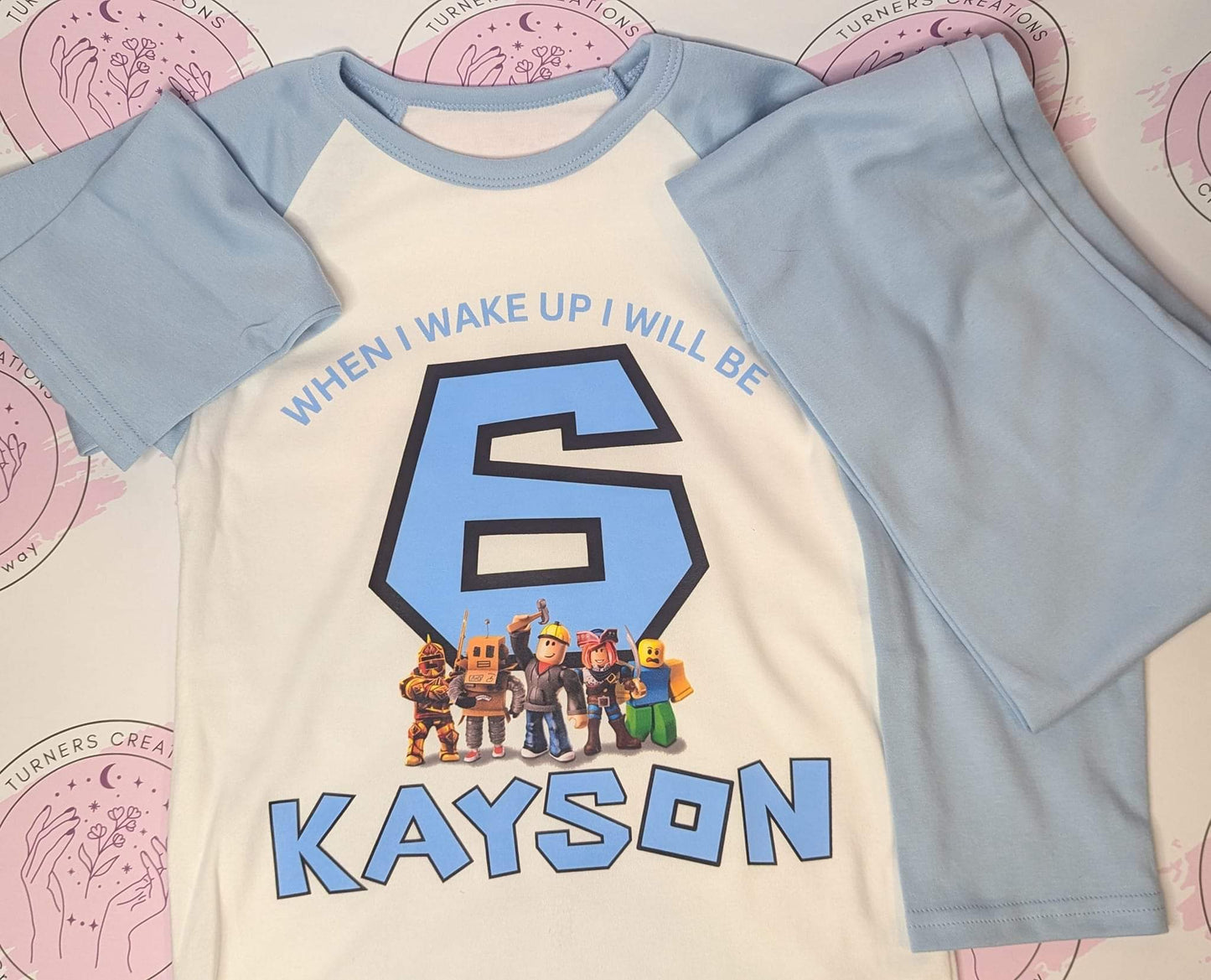 Custom Raglan Pjs