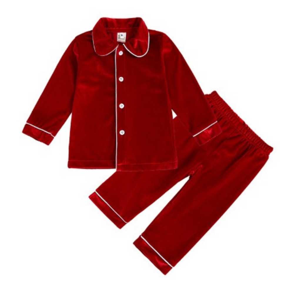 Velour Christmas Pyjamas